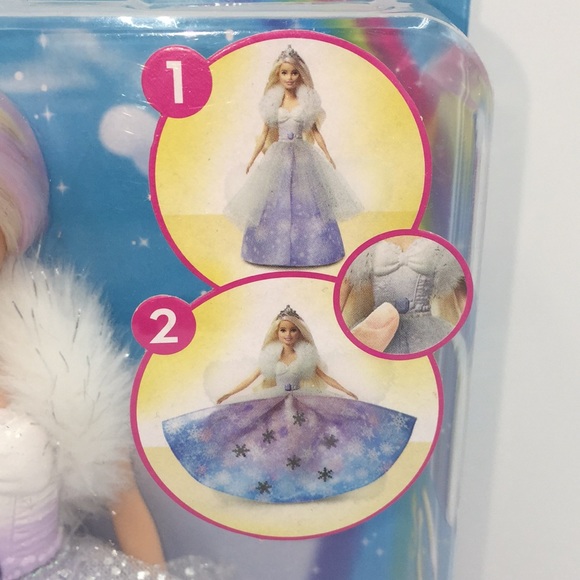 Barbie Dreamtopia Fashion Reveal Princess Doll Blonde with Pink Hairstre… - Picture 4 of 12